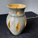 Ceramic tealight lamp made in France