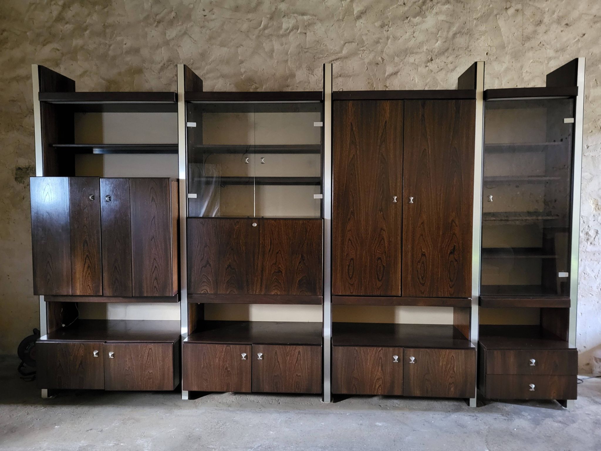 Library / living room. late 70s Roche Bobois