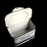 Old wall matchbox with pyrogen