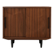Walnut cabinet, Scandinavian design