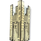 Architectural umbrella stand