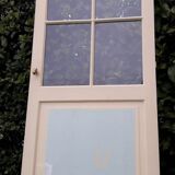 Porte vitrée h197,5xl89,5 de communication moulurée