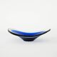 Glass platter, Danish design, 1970s, made in Denmark