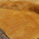 Tapis marocain Mrirt jaune d’or