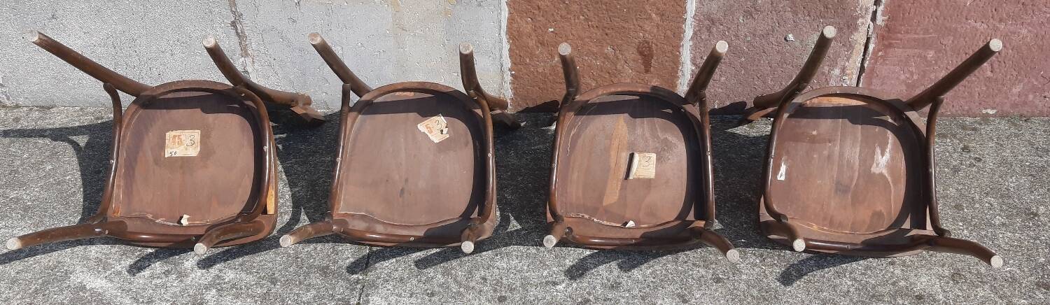 Thonet bistro chairs (set of 4 chairs)