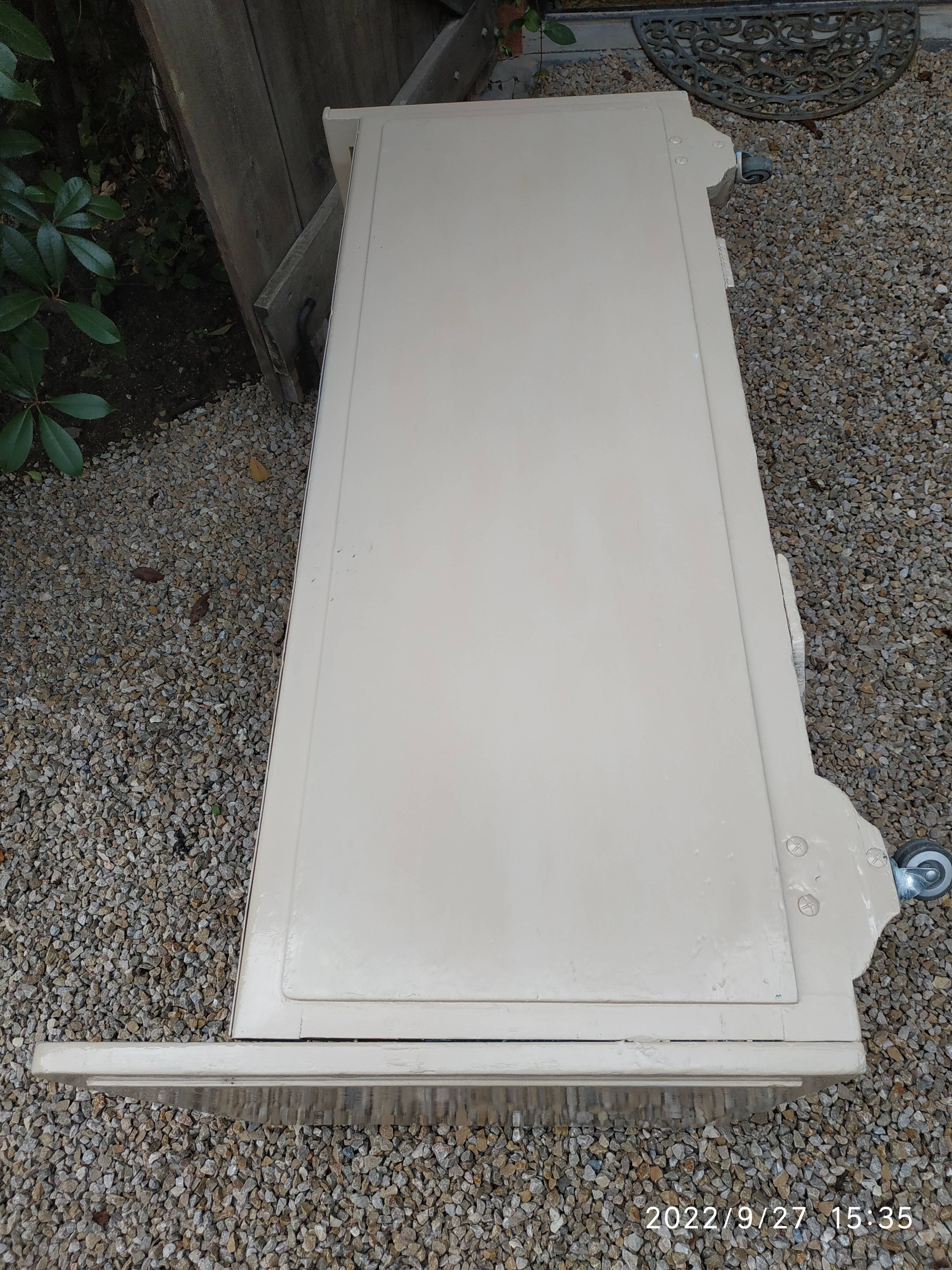 Wooden children's bed