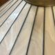 Suspension style Tiffany vintage, opal glass lampshade Ø45cm