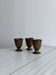 Lot de 3 petits mugs en céramique émaillée