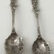 Beautiful pair of Louis XV style silver salt cellars