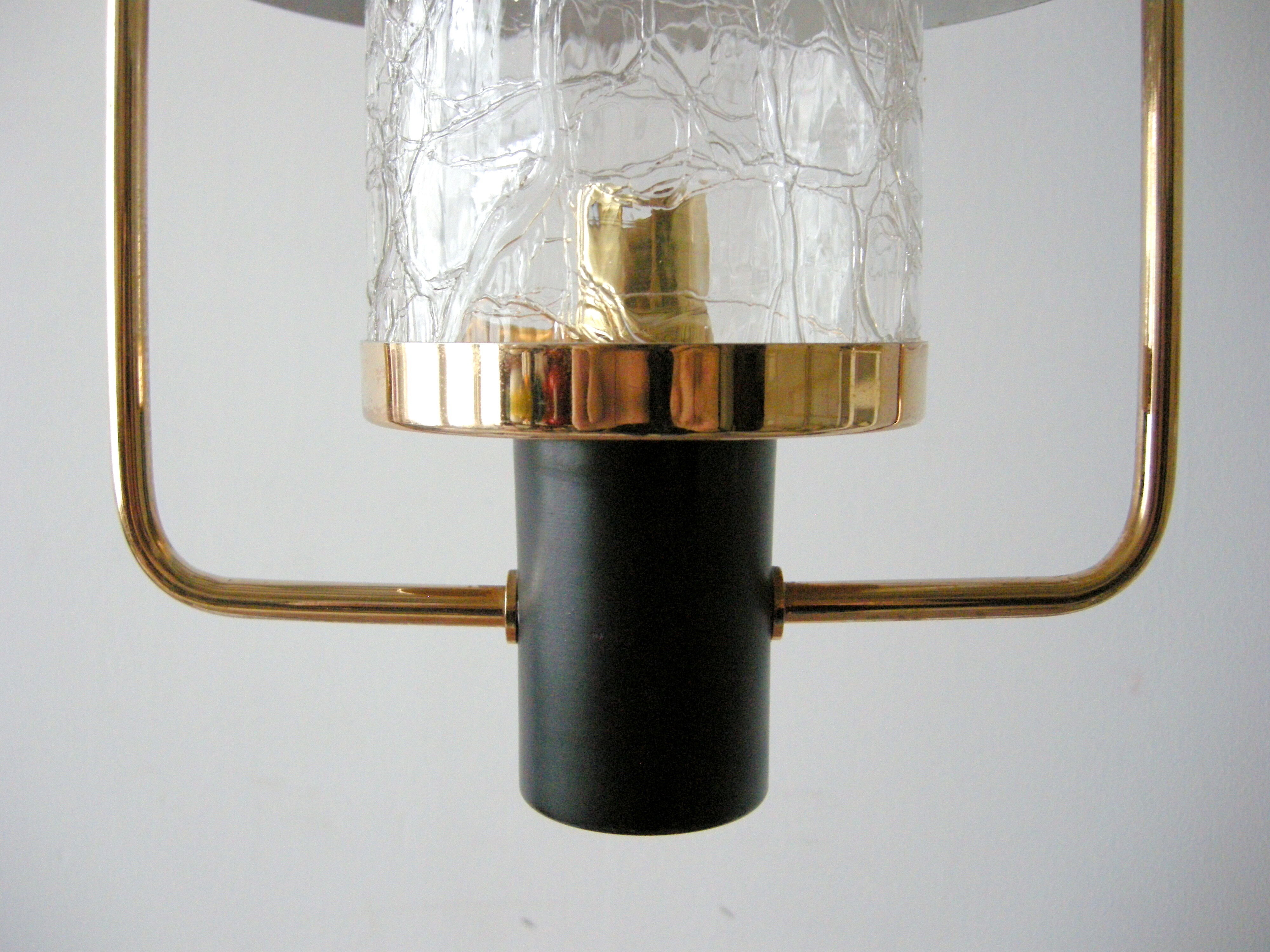Hanging lamp arlus vintage 1950