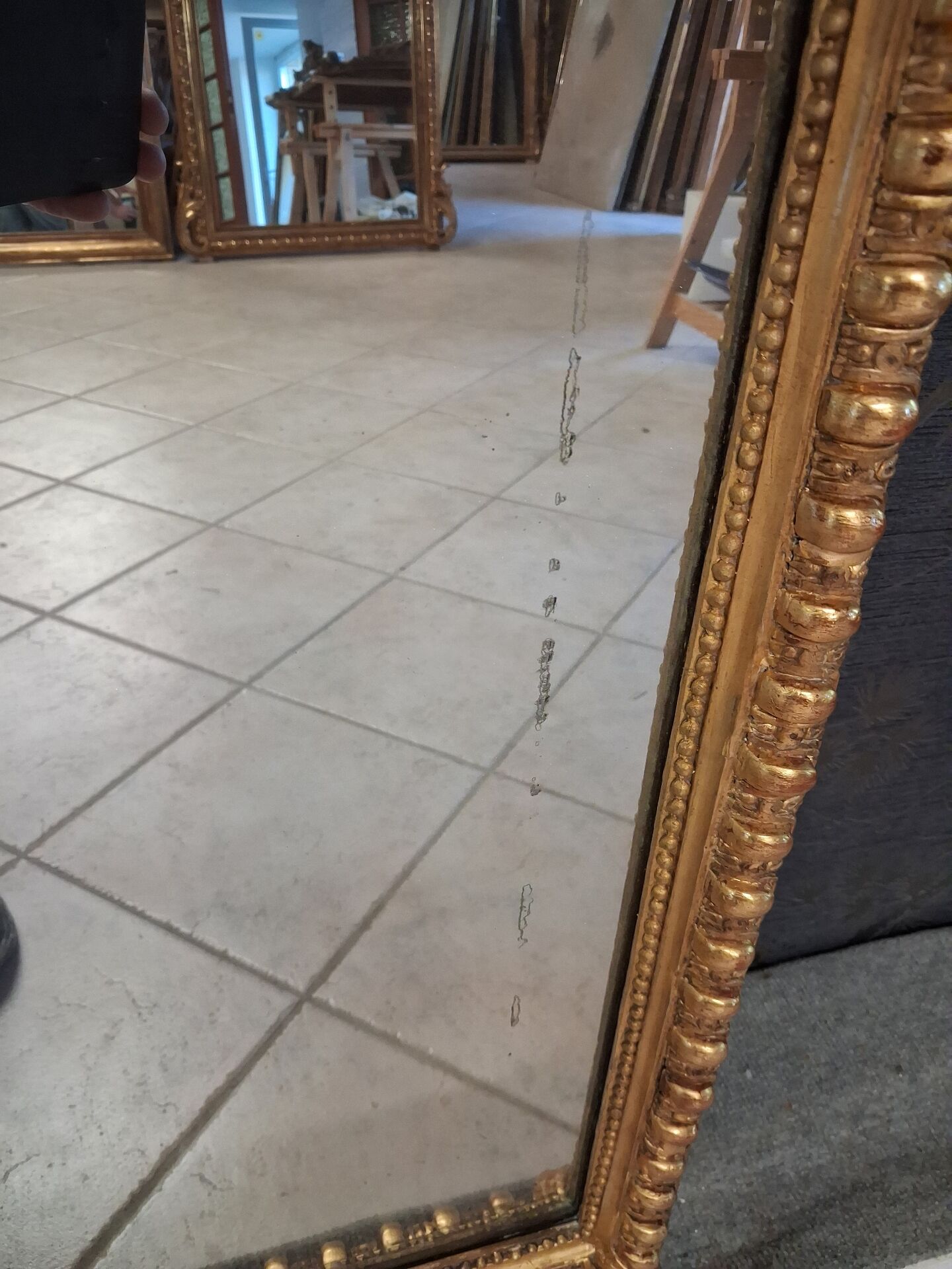 Louis Philippe mirror 174 x 60