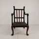 Fauteuil anglais de style chinoiserie vers 1900