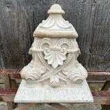 Console mural / Corbeau en stuc