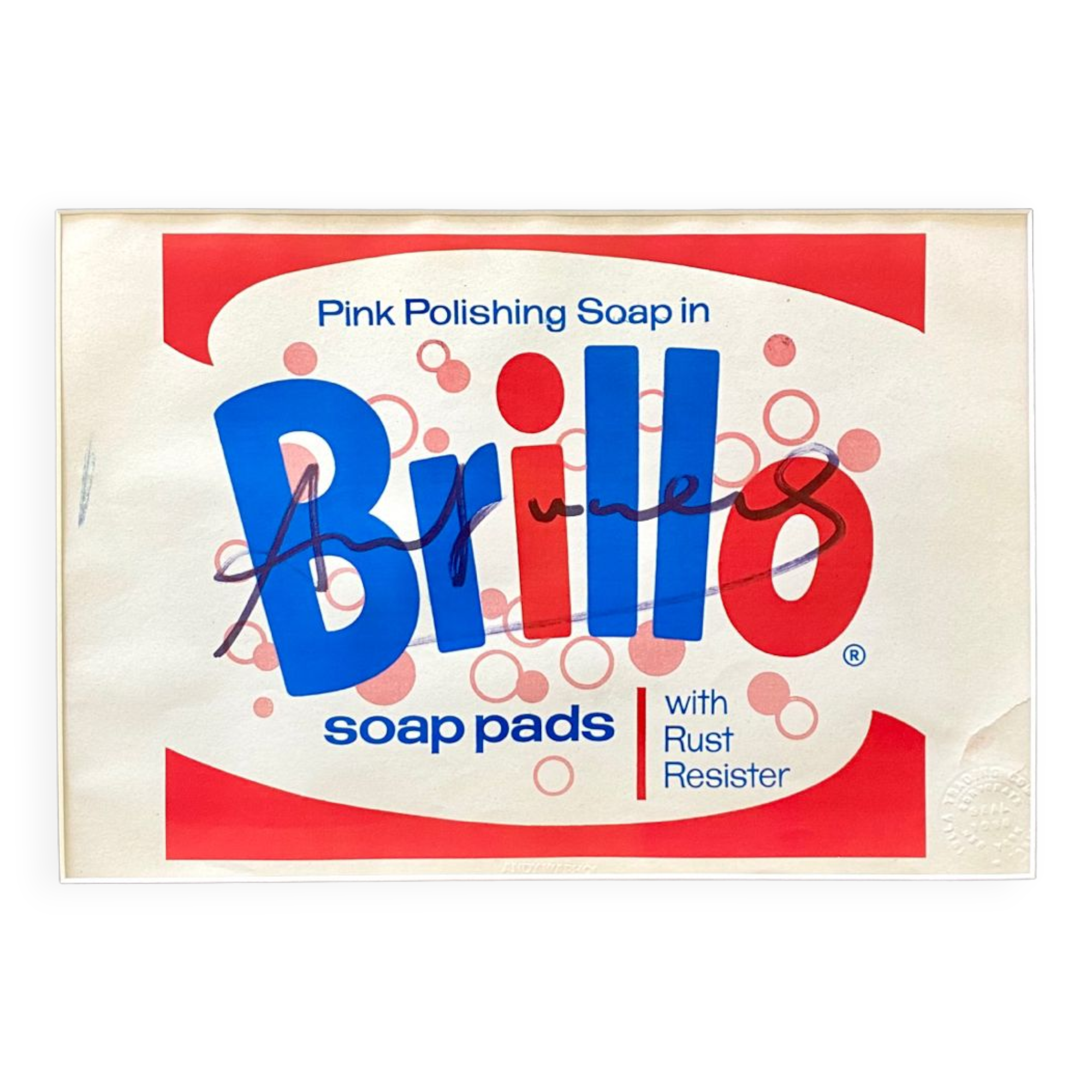 Andy Warhol Brillo Soap Pads