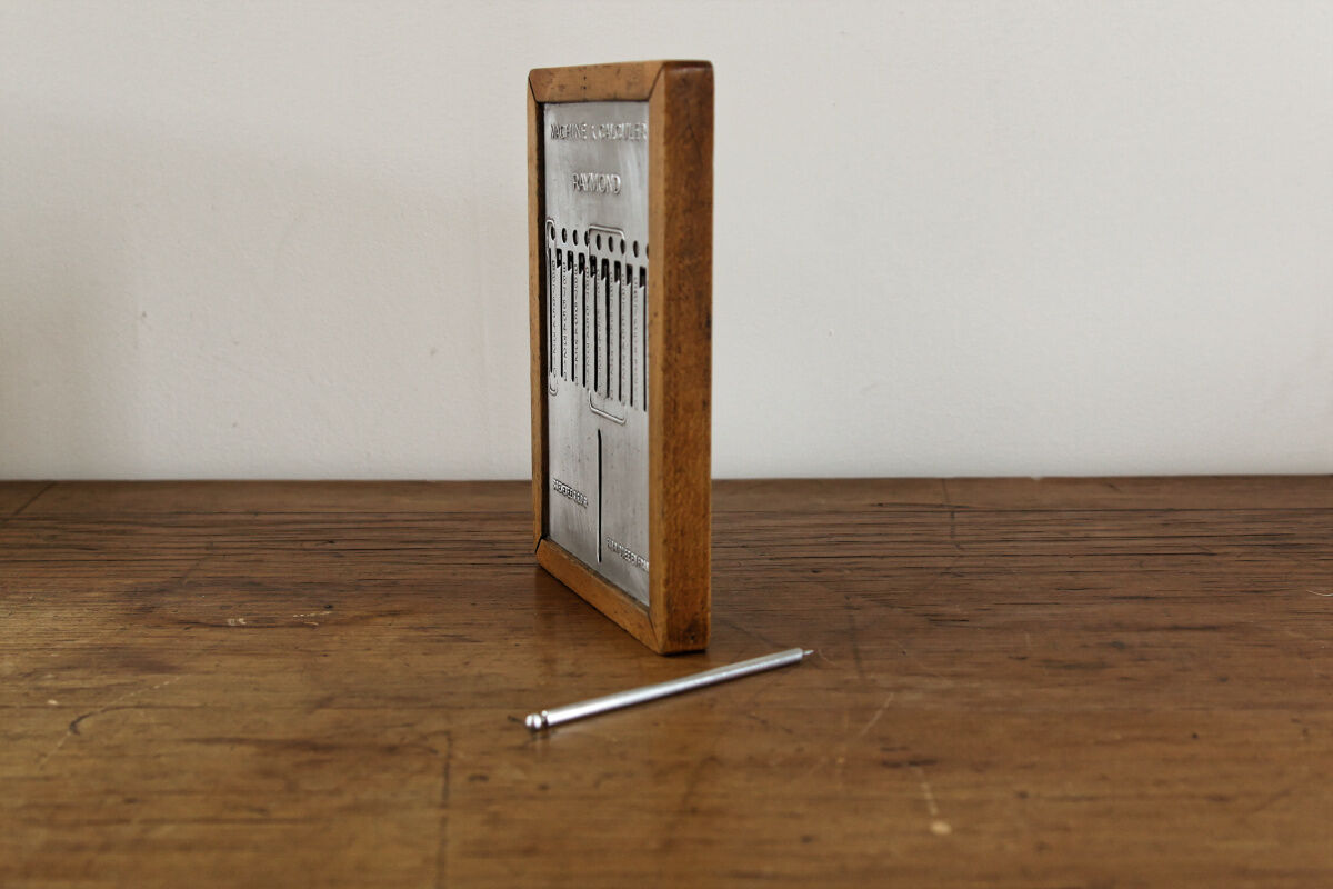 Raymond calculating machine - patented SGDB