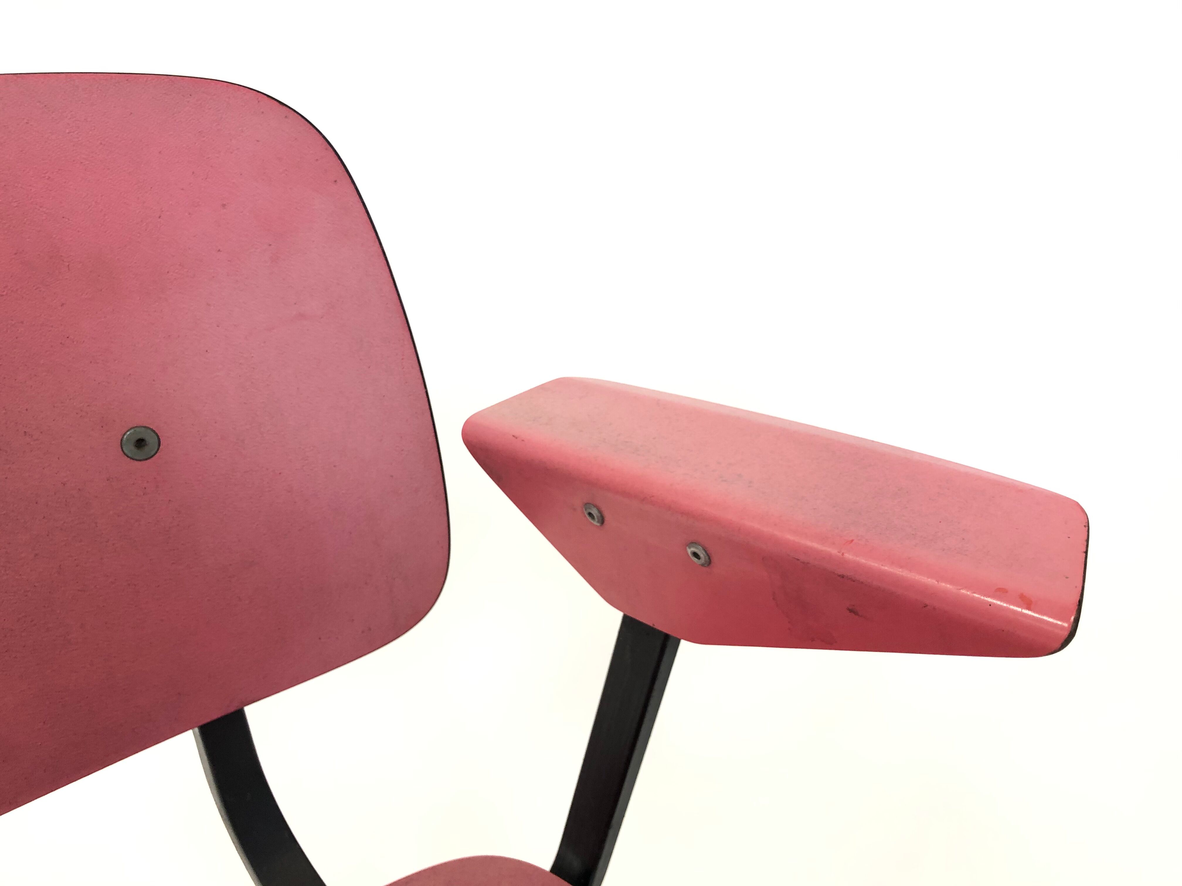 Lot of 4 chairs Friso Kramer model Revolt