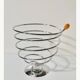 Vintage Spiral Fruit Bowl “Flashdue Italy” 80's - Italian Design