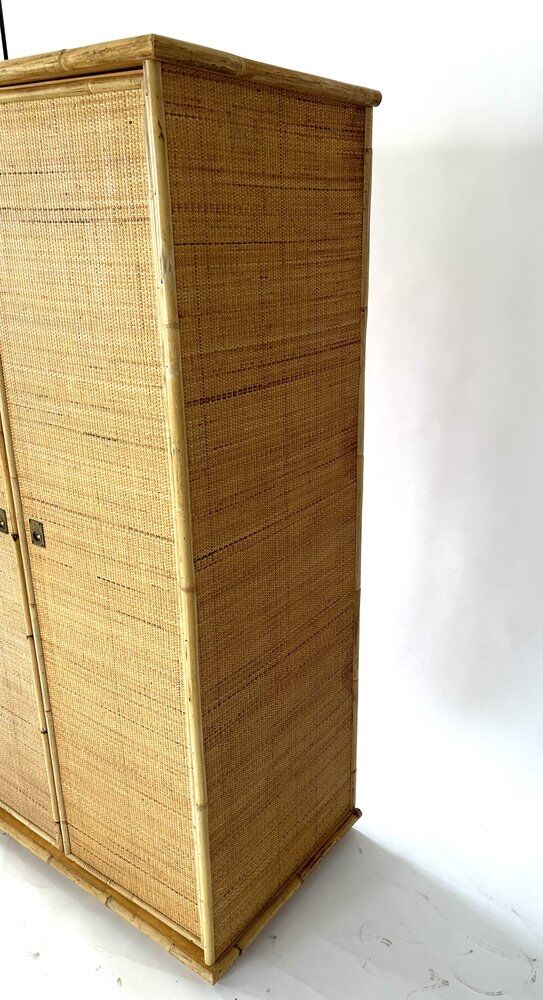 Rattan cabinet by Dal Vera 1970