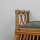 1960s rattan storage bench