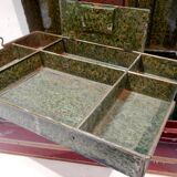 Original Patina Metal Vanity Trunk