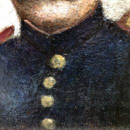 Table military portrait early 20th century