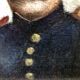 Tableau portrait militaire début XXème