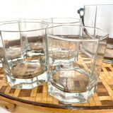 Wisky glasses and ice bucket