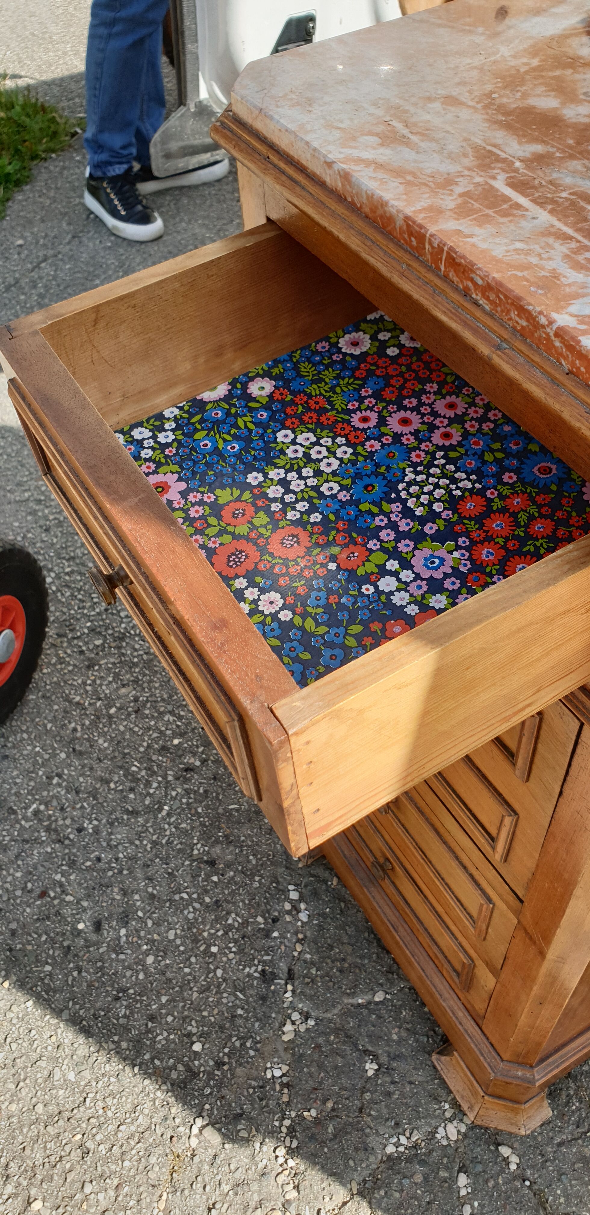 Bedside table early twentieth century
