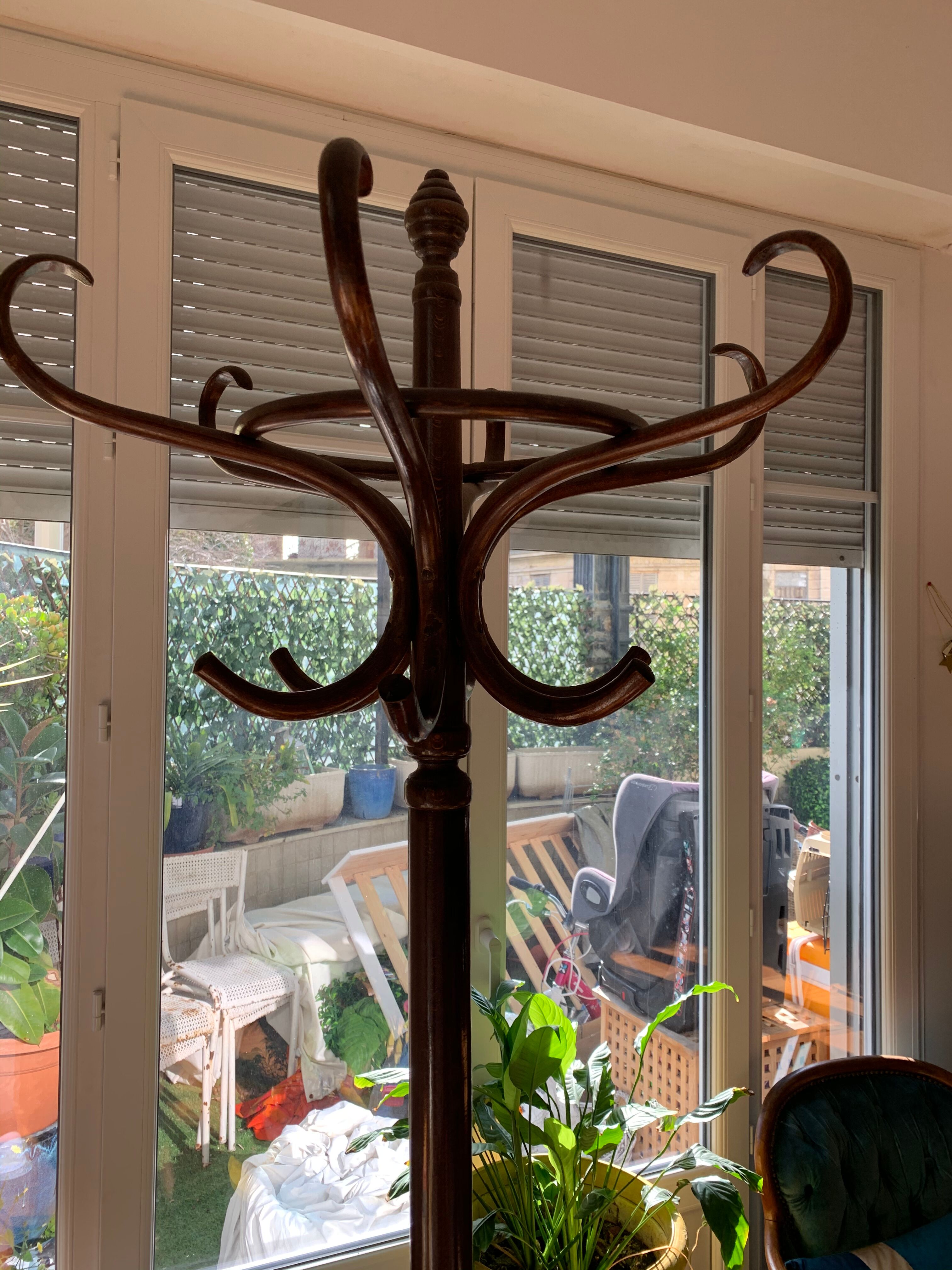 Thonet parrot coat holder