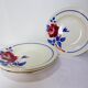 4 vintage deep plates from K&G Luneville model Chantal 220516