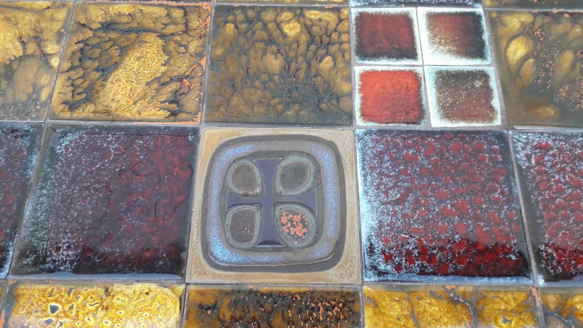 Ceramic coffee table