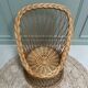 Fauteuil en rotin pour enfants
