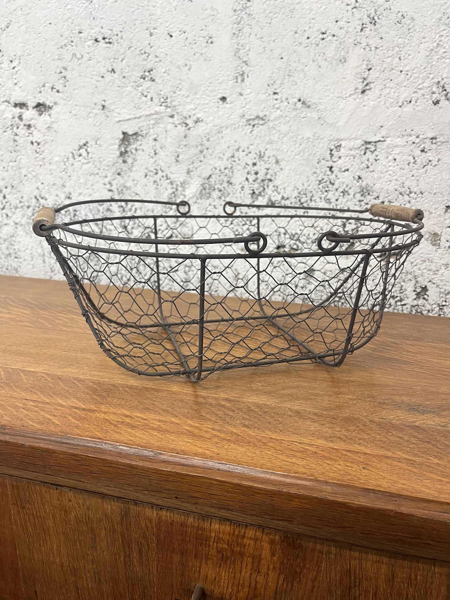 Panier en grillage grand format