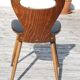 2 chaises baumann v2 skaï noir