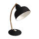 Black and gold casserole desk lamp