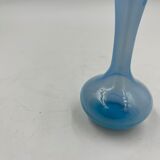 Soliflore en opaline bleu ciel