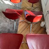 6 Chairs Model PK-9 by Poul Kjaerholm for Fritz Hansen