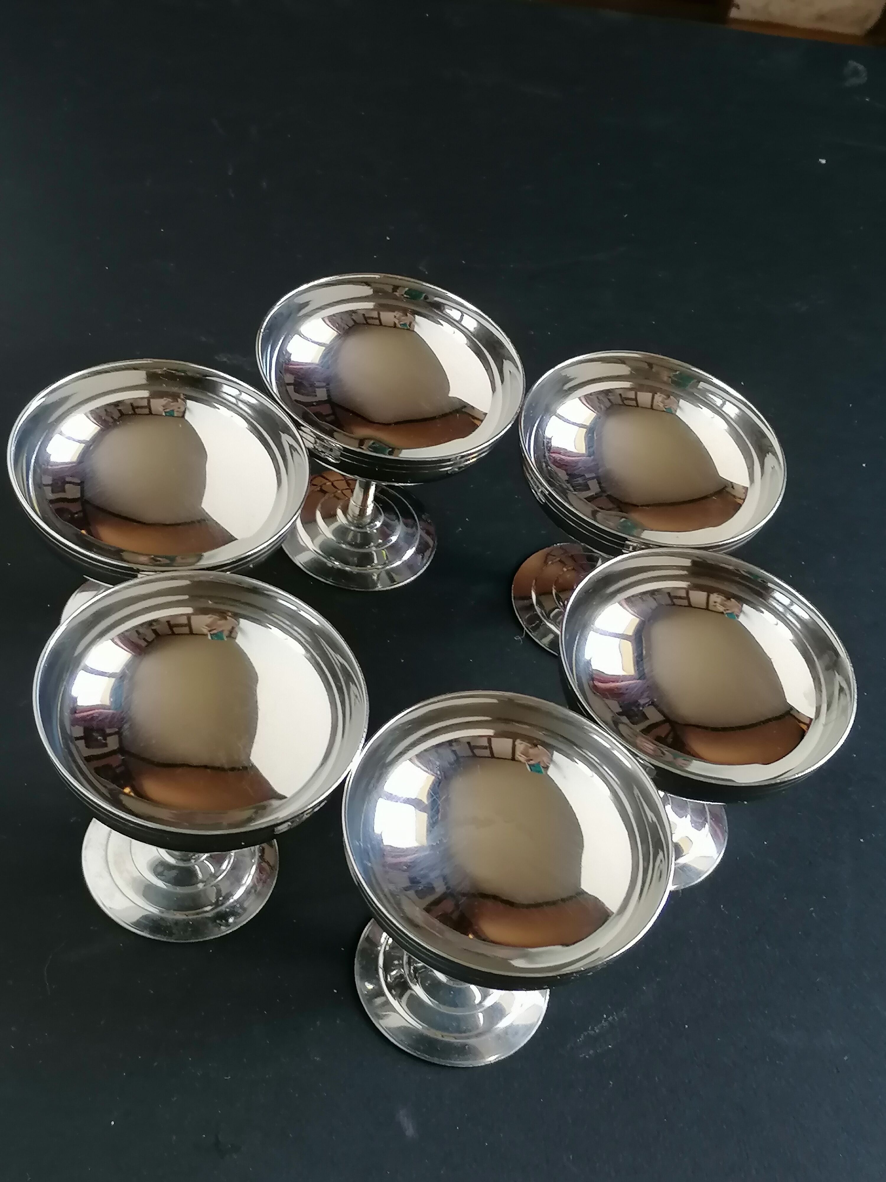 6 remy letang stainless steel ice cups