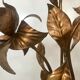 Gilded metal Florentine table or floor lamp by Hans Kögl, 1960s