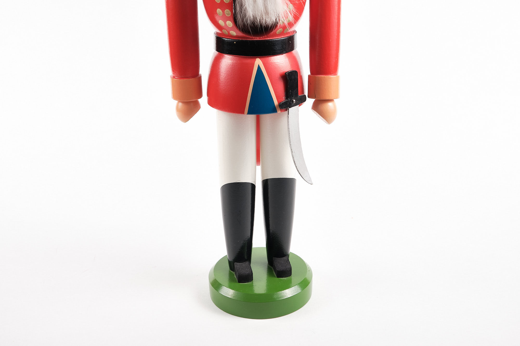 Nutcracker of the Erzgebirge, sculpted, vintage, GDR, hussar.