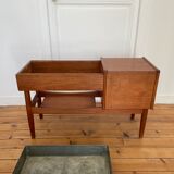 Rosewood planter by Arne Wahl Iversen for Vinde Mobelfabrik, Denmark, 1960s
