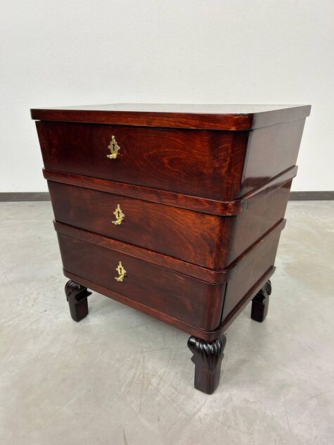 Small Art Deco cabinet attributed to Lajos Kozma.