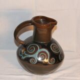 Pitcher ceramic 1950s sign Lisa Ben