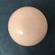 Round globe in white opaline