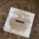 Weathered workshop stool