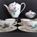 KPM Krister porcelain coffee service for 9 people, Germany