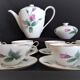 KPM Krister porcelain coffee service for 9 people, Germany