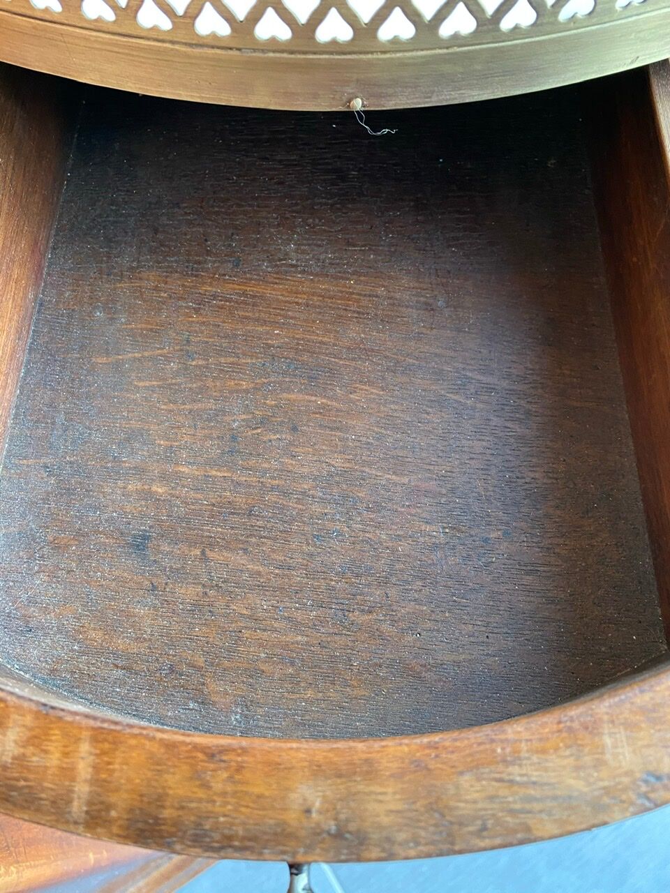 Louis XV-style hot water table in brace, early XX Century