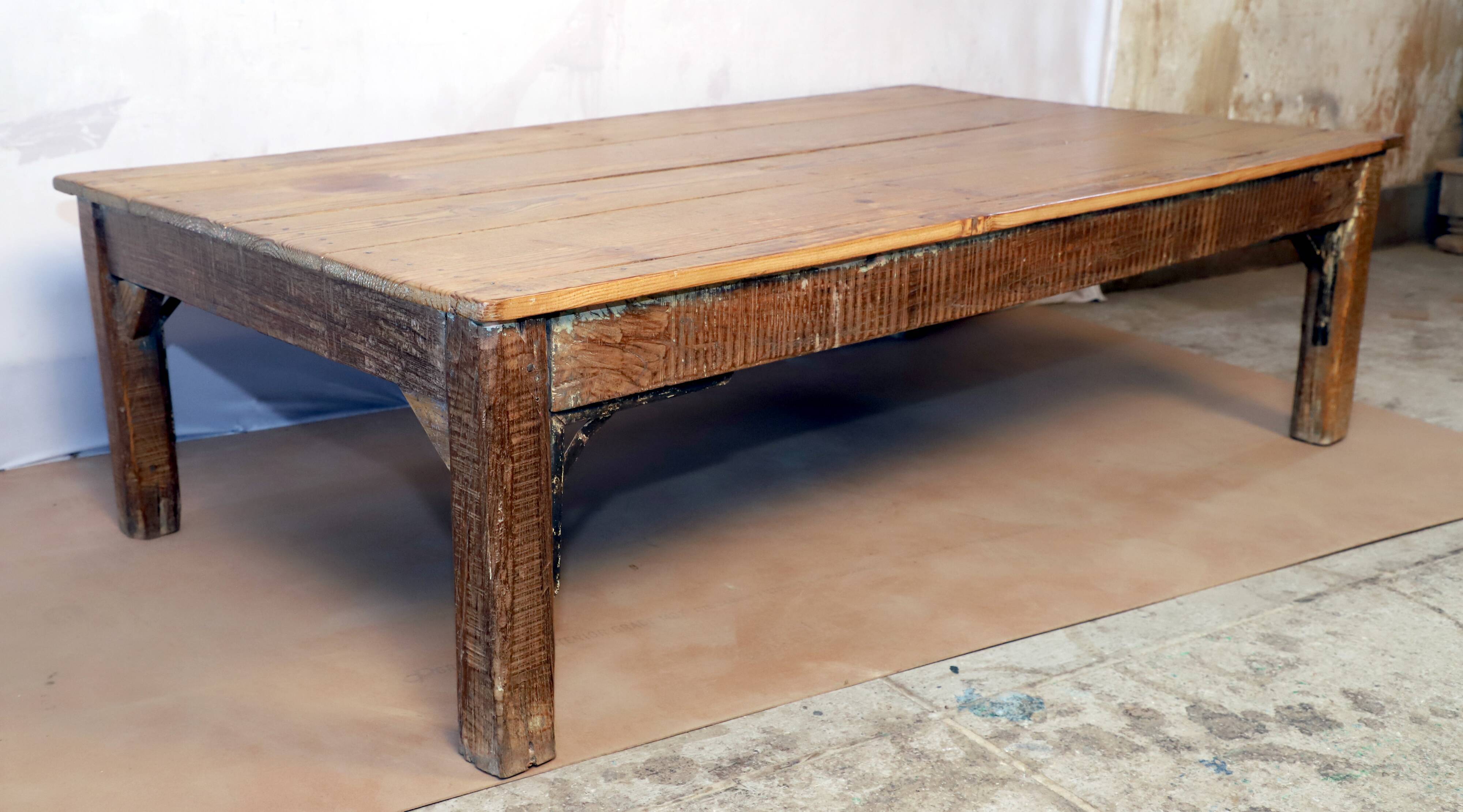 Old himalayan pine coffee table