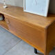 Vintage wooden row from the 50s-60s